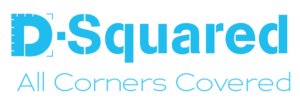 D-Squared, All Corners Covered horizontal logo